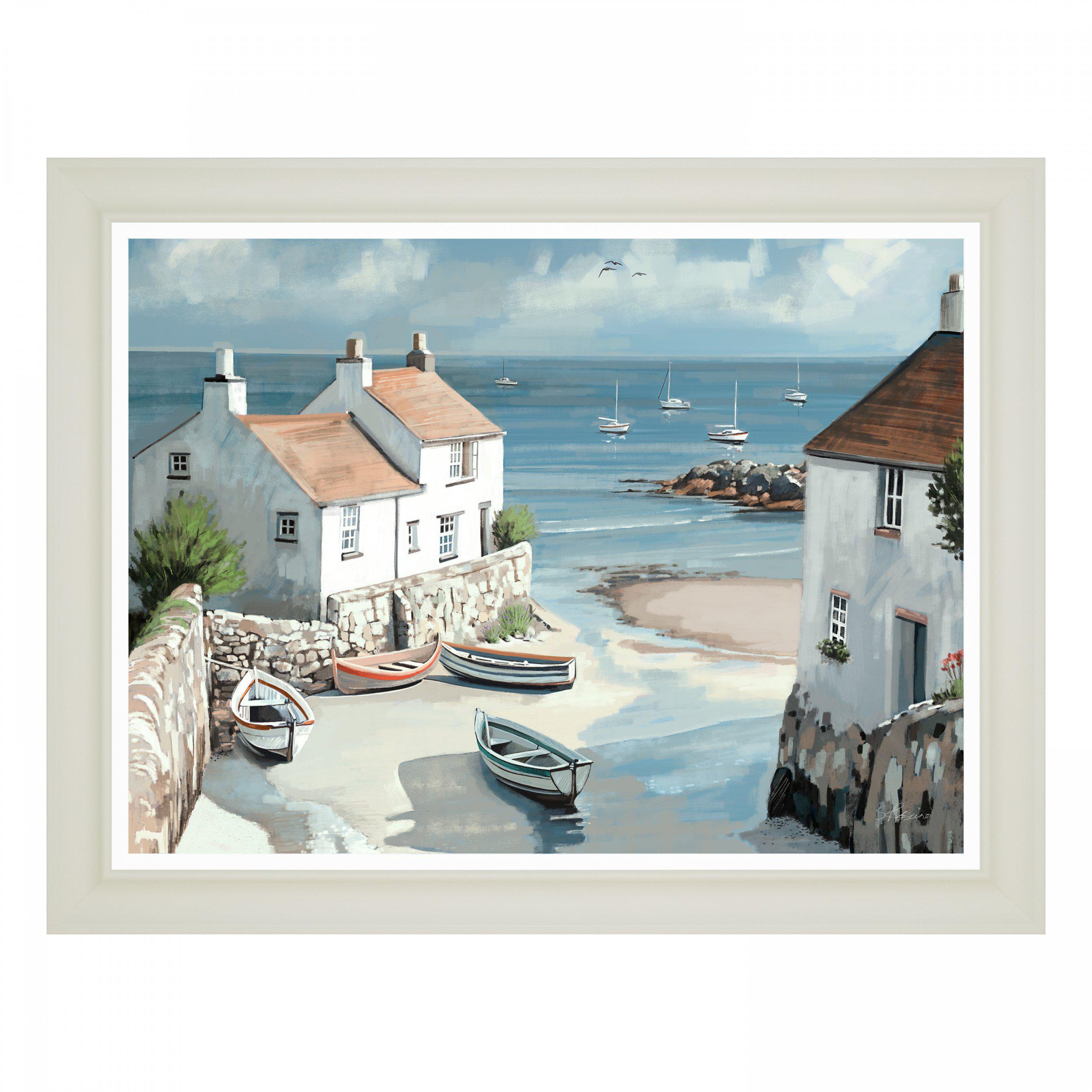 Calm Cove Framed Canvas  by Gallery Living | Style Our Home