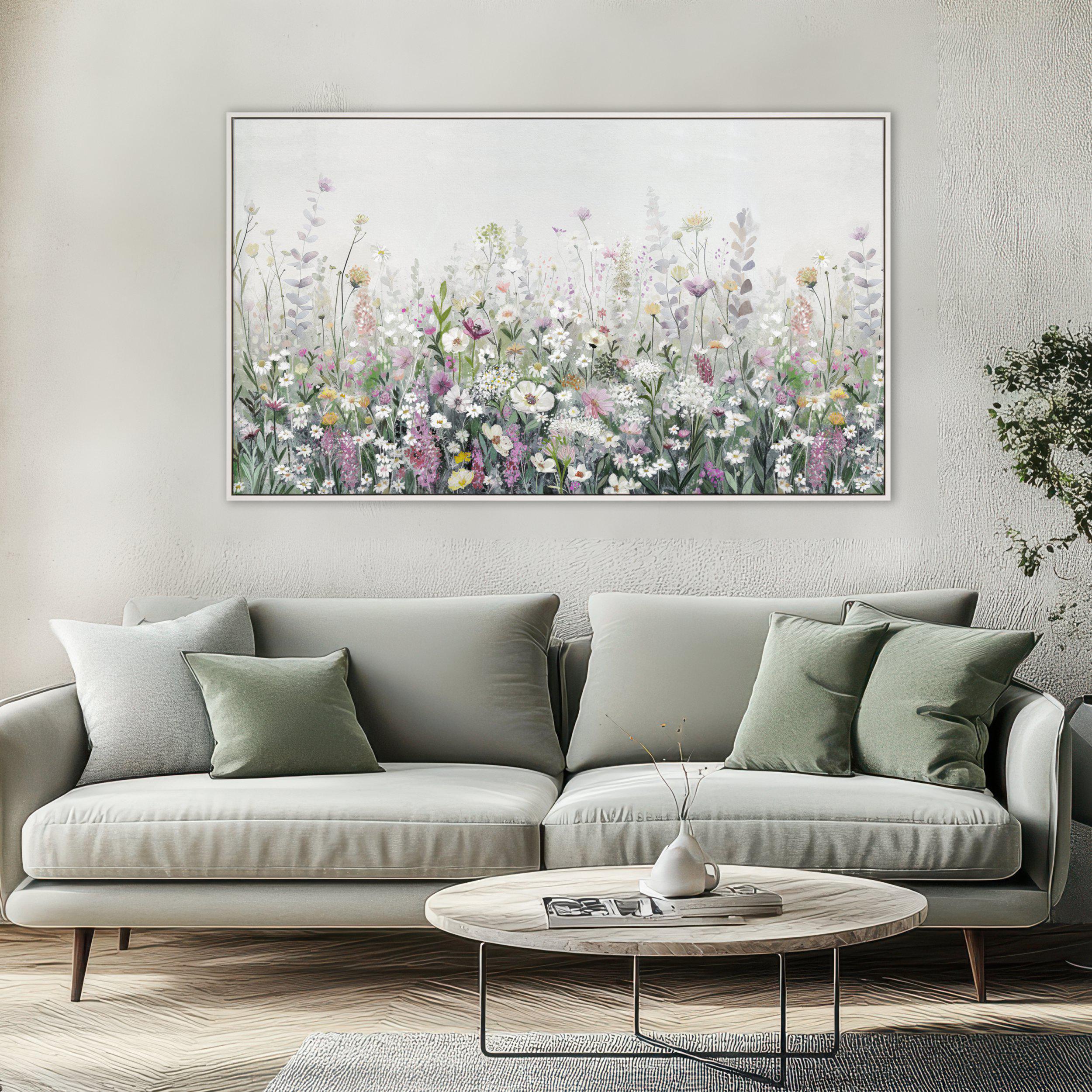Floral Cascade Framed Art  by Gallery Living | Style Our Home