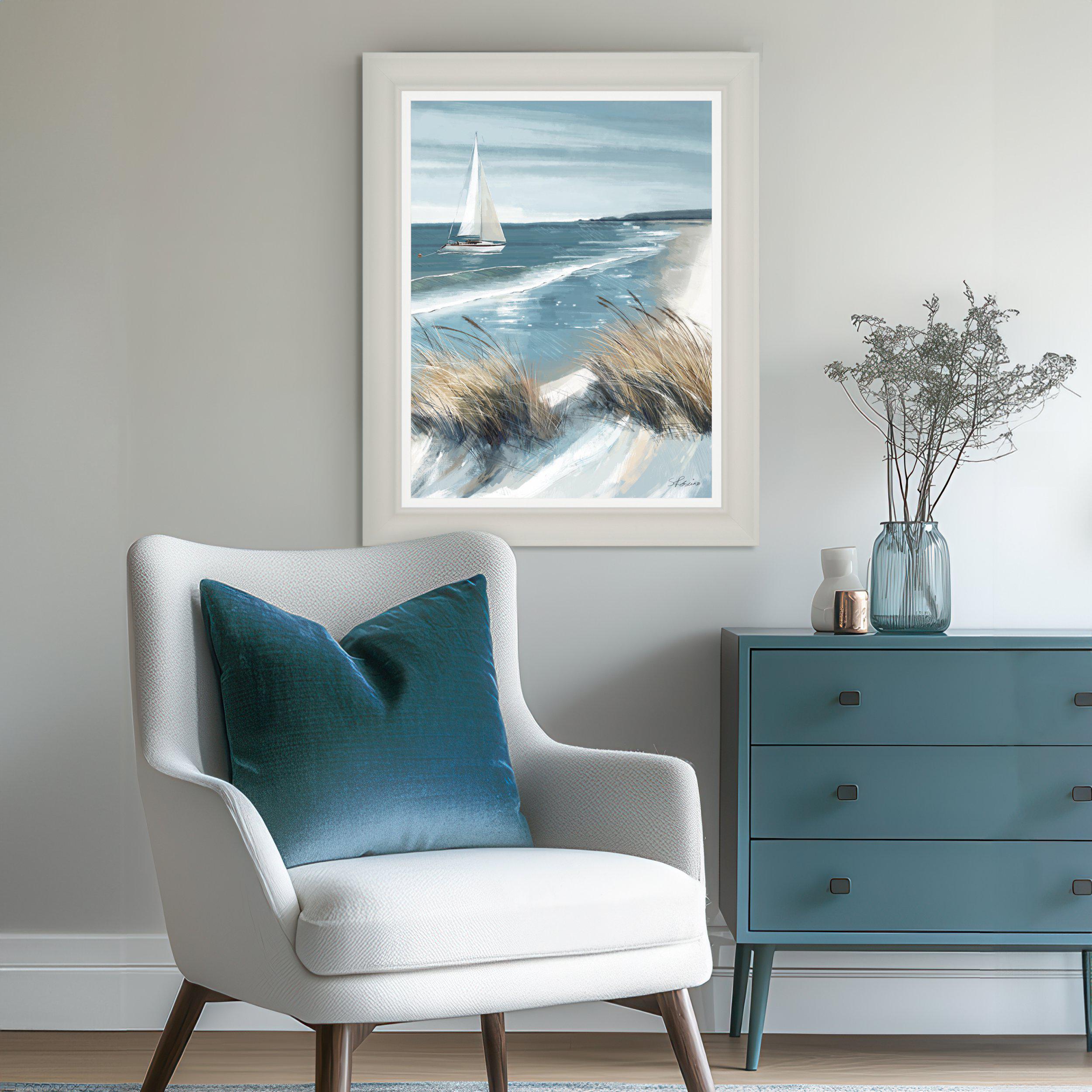 White Sails Framed Canvas  by Gallery Living | Style Our Home
