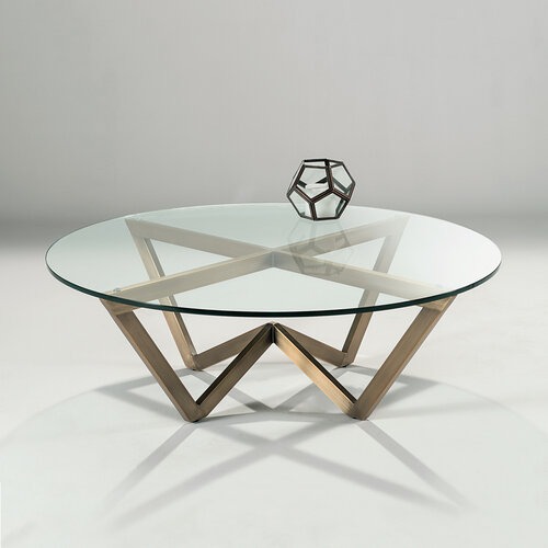 Angle Circular Coffee Table by Chelsea Furniture | Style Our Home