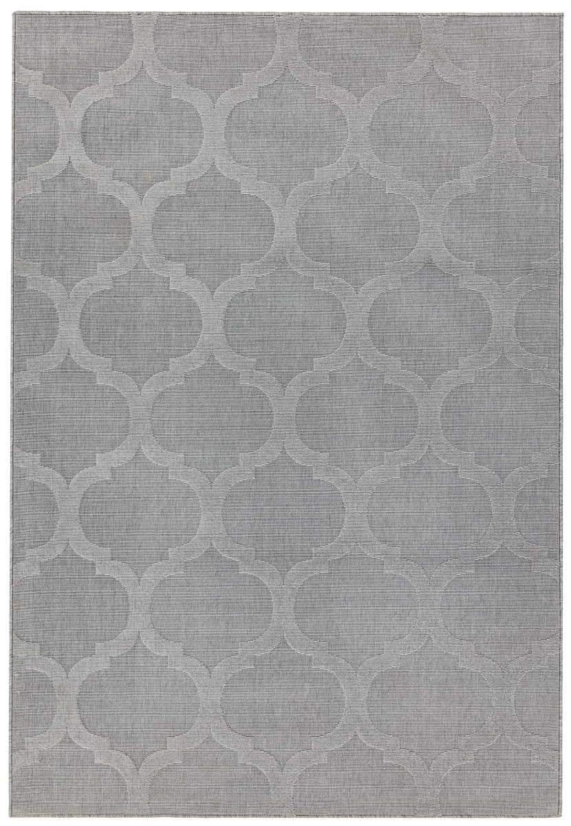 Antibes Grey Trellis Rug by Asiatic London | Style Our Home 