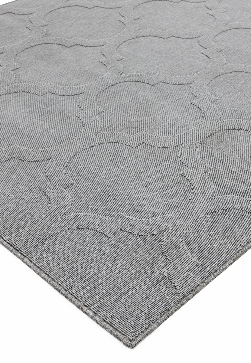 Antibes Grey Trellis Rug by Asiatic London | Style Our Home 