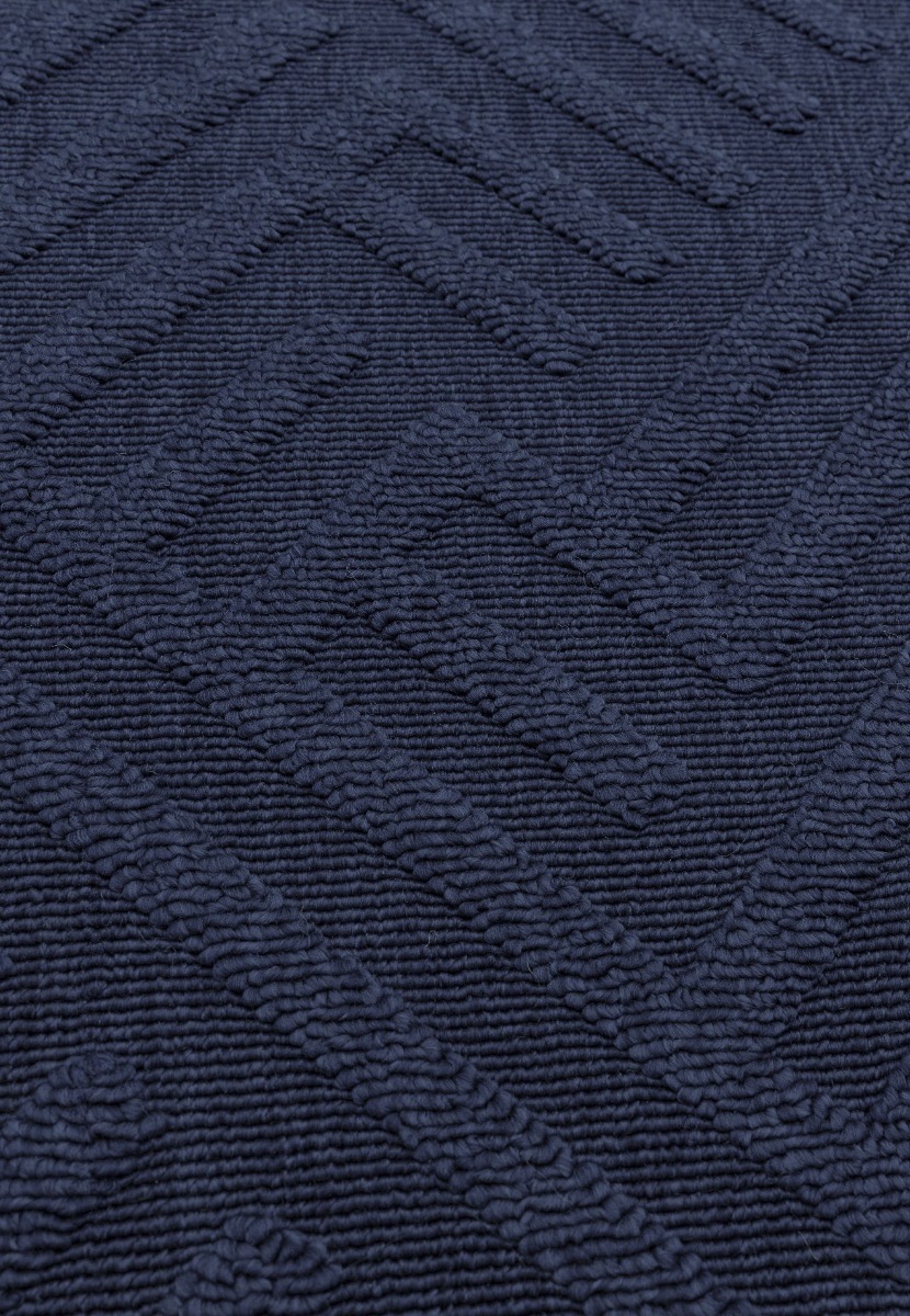 Antibes Blue Linear Rug by Asiatic London | Style Our Home 