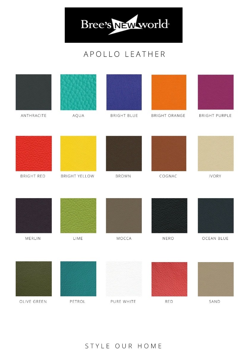 Apollo Leather Options | Style Our Home