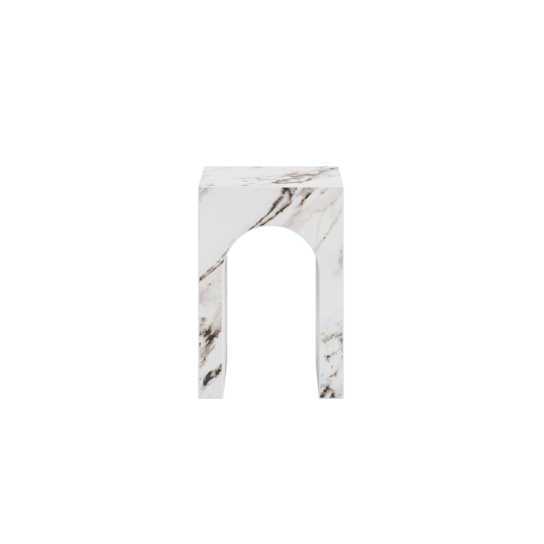 Archie Calacatte Side Table by OTI | Style Our Home