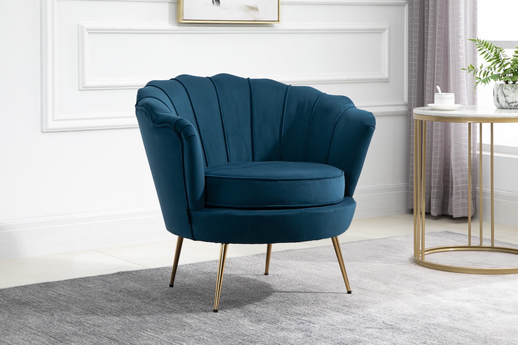 Ariel Blue Chair