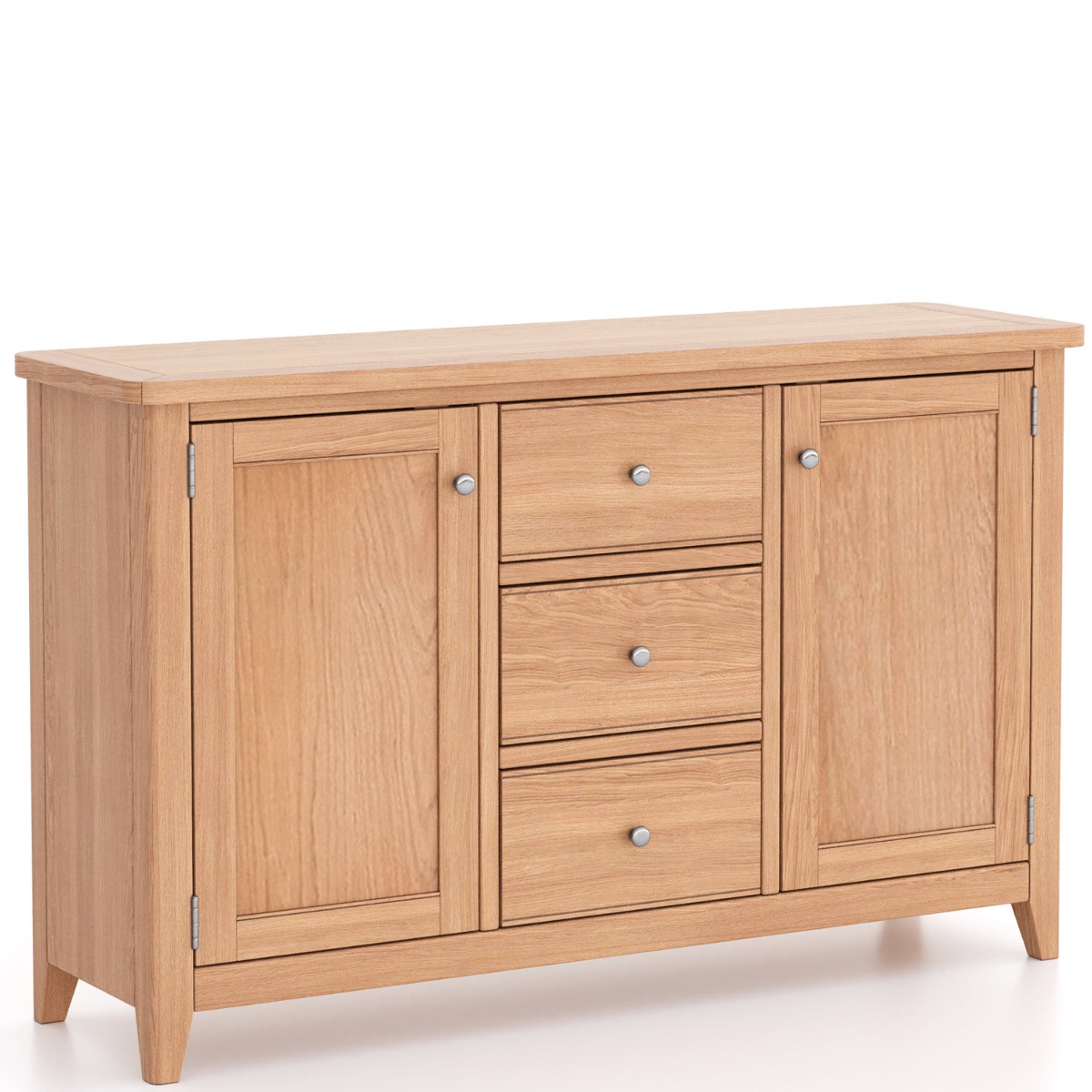 Arlyn Natual Oak 2 Door 3 Drawer Sideboard by Hertiance Furniture | Style Our Home