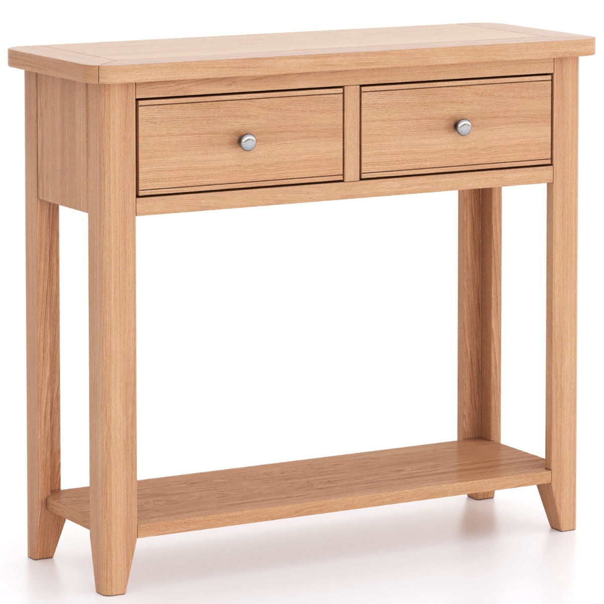 Arlyn Natual Oak Console Table by Hertiance Furniture | Style Our Home