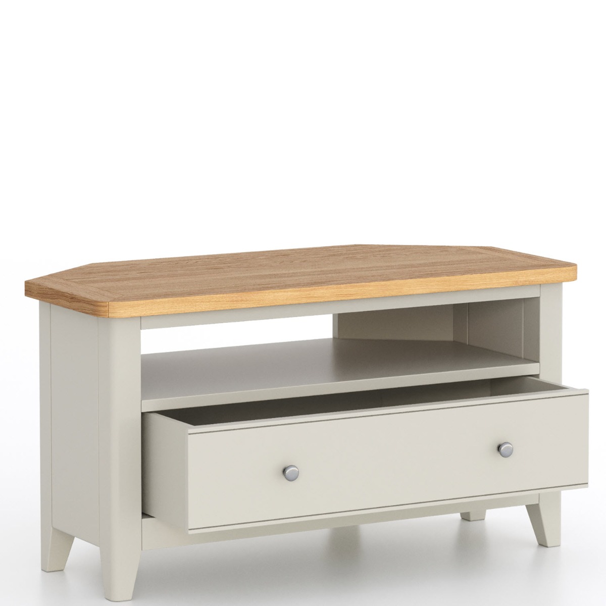 Arlyn Painted Corner TV Cabinet by Hertiance Furniture | Style Our Home
