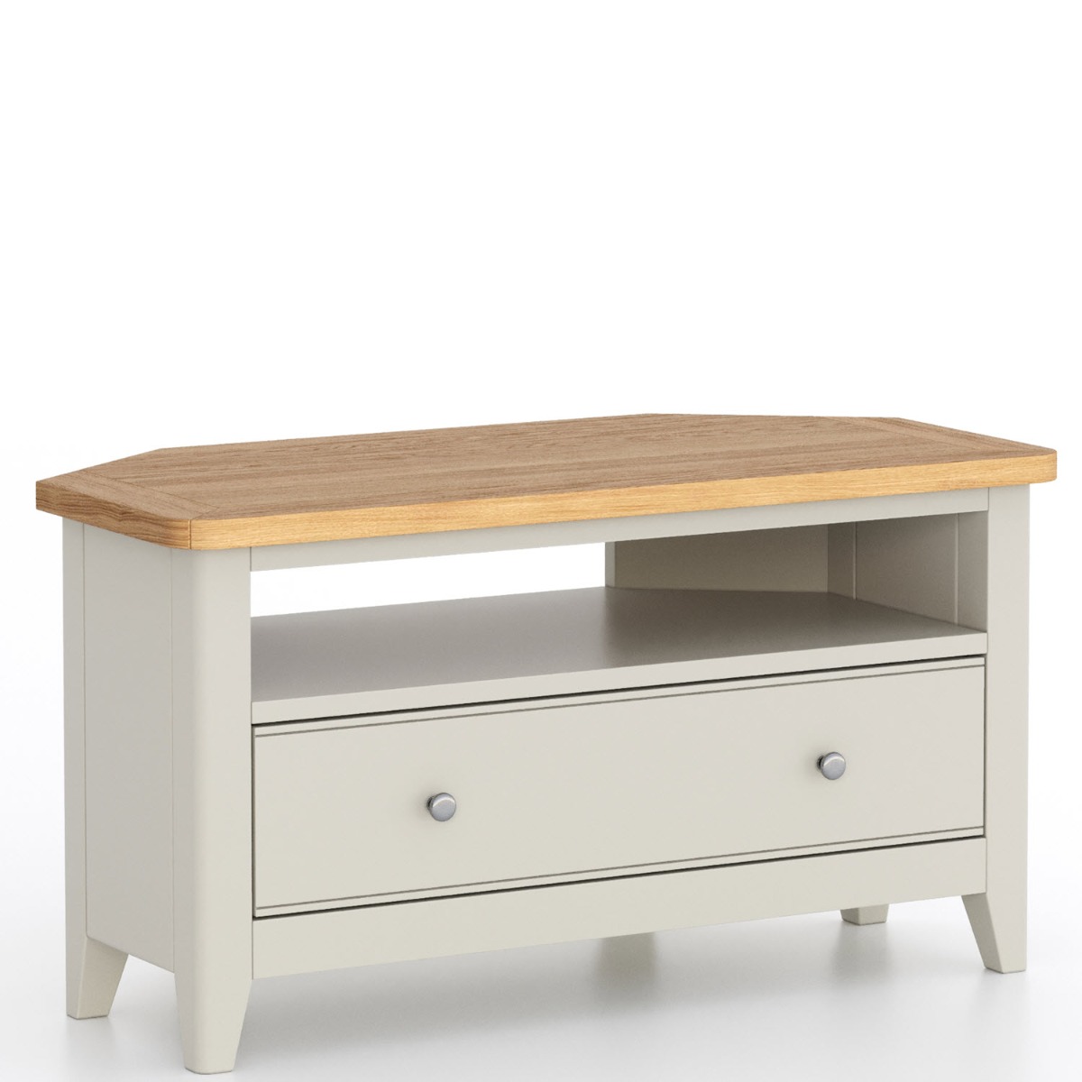 Arlyn Painted Corner TV Cabinet by Hertiance Furniture | Style Our Home