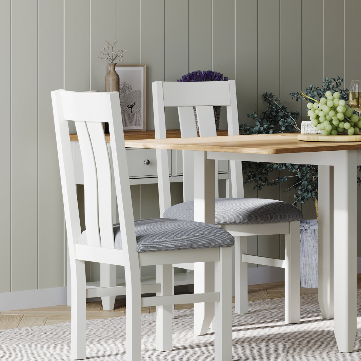 Arlyn Painted Dining Chair by Hertiance Furniture | Style Our Home