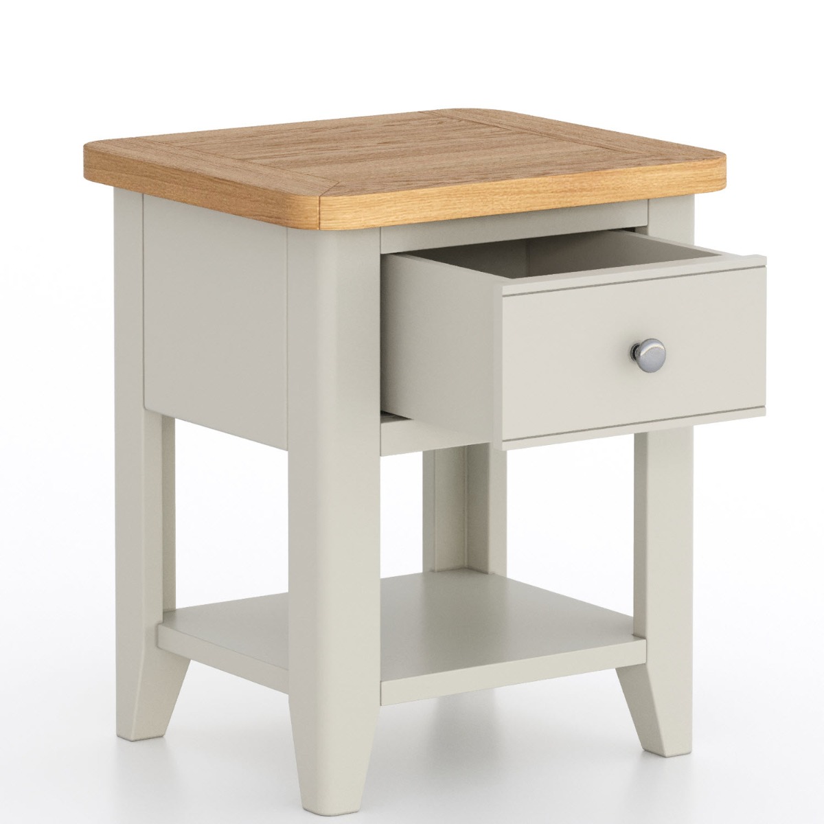 Arlyn Painted Lamp Table by Hertiance Furniture | Style Our Home