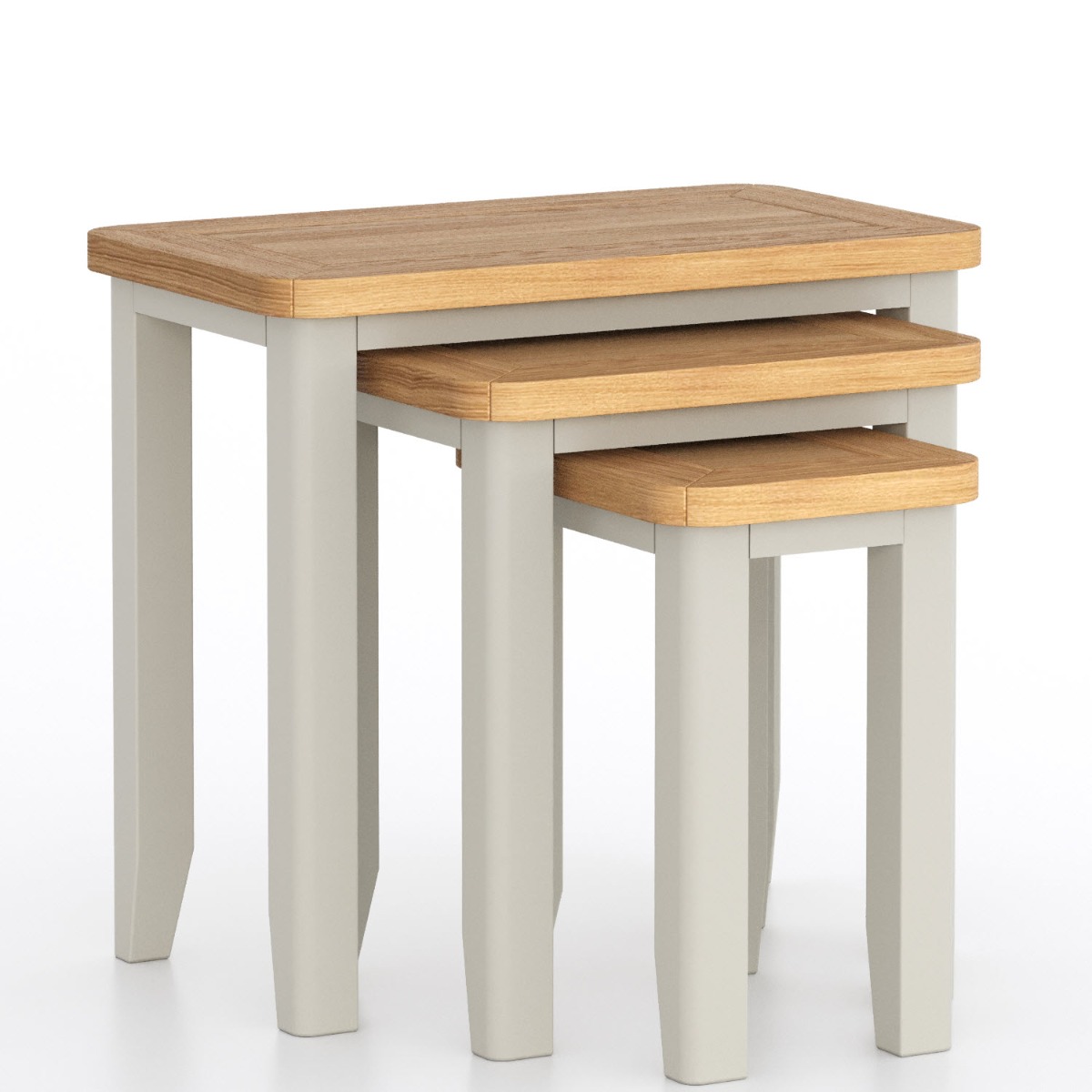 Arlyn Painted Nest of 3 Tables by Hertiance Furniture | Style Our Home
