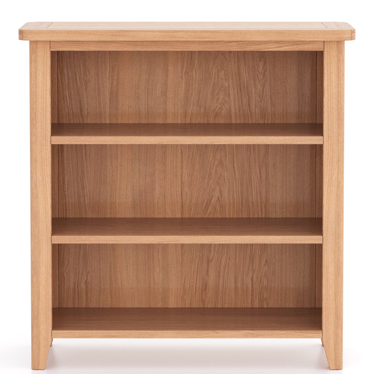 Arlyn Natual Oak Bookcase by Hertiance Furniture | Style Our Home