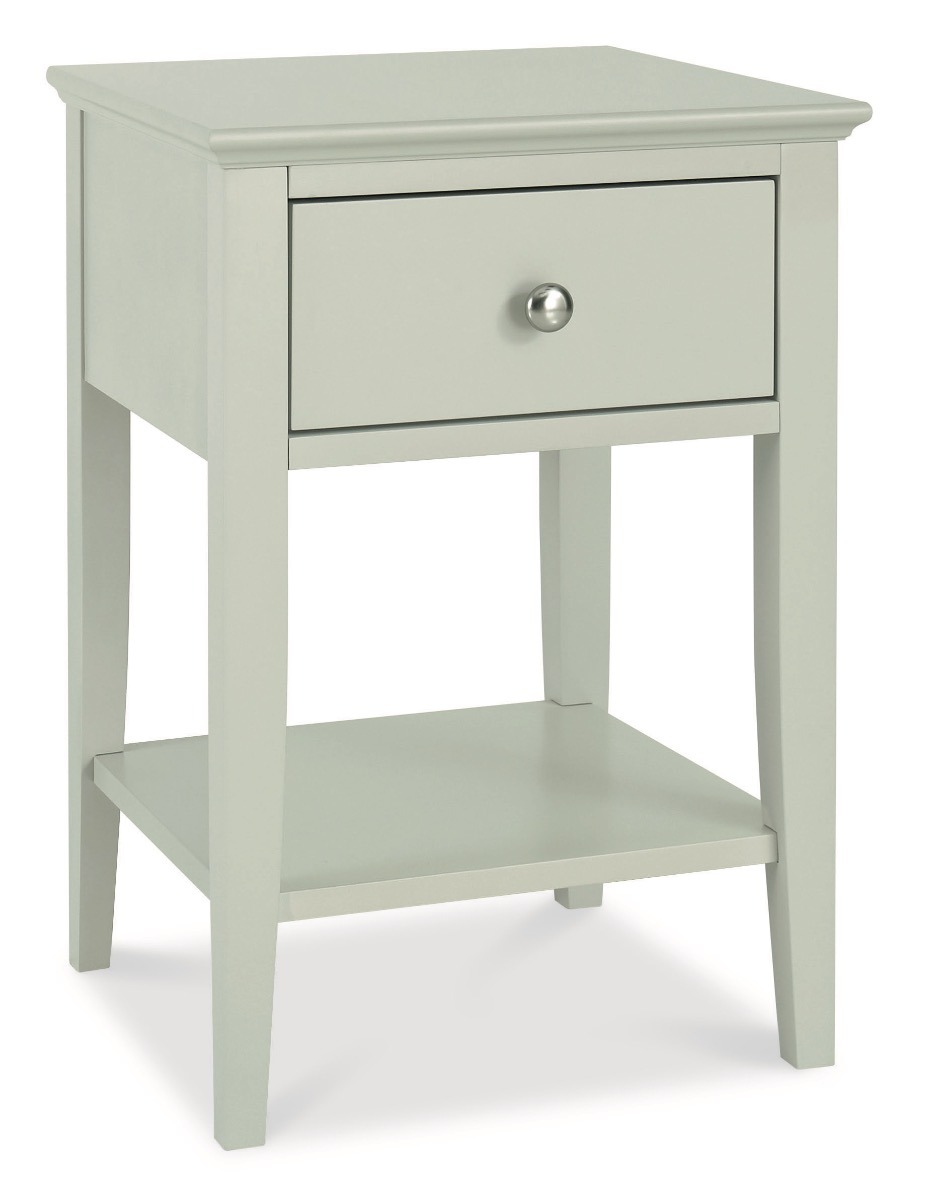 Bentley Designs Ashby Cotton 1 Drawer Nightstand - Style Our Home