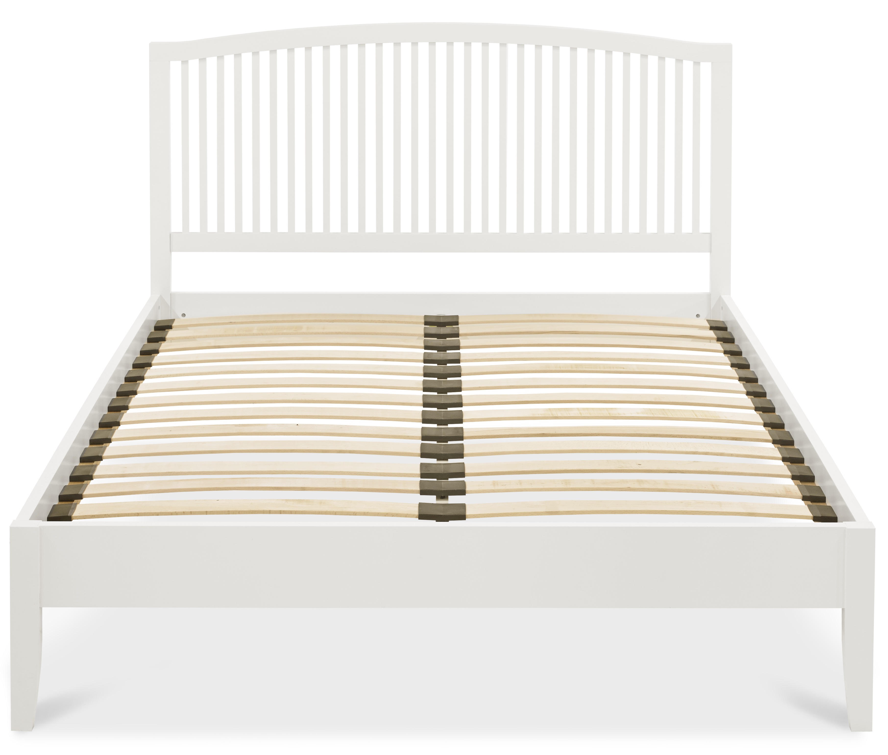 Ashby White Kingsize Slatted Bedstead - Style Our Home