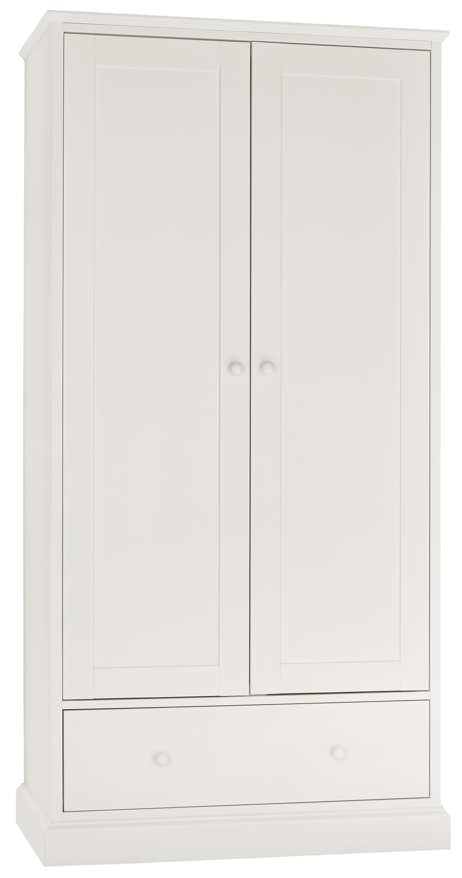 Ashby White Double Wardrobe - Style Our Home