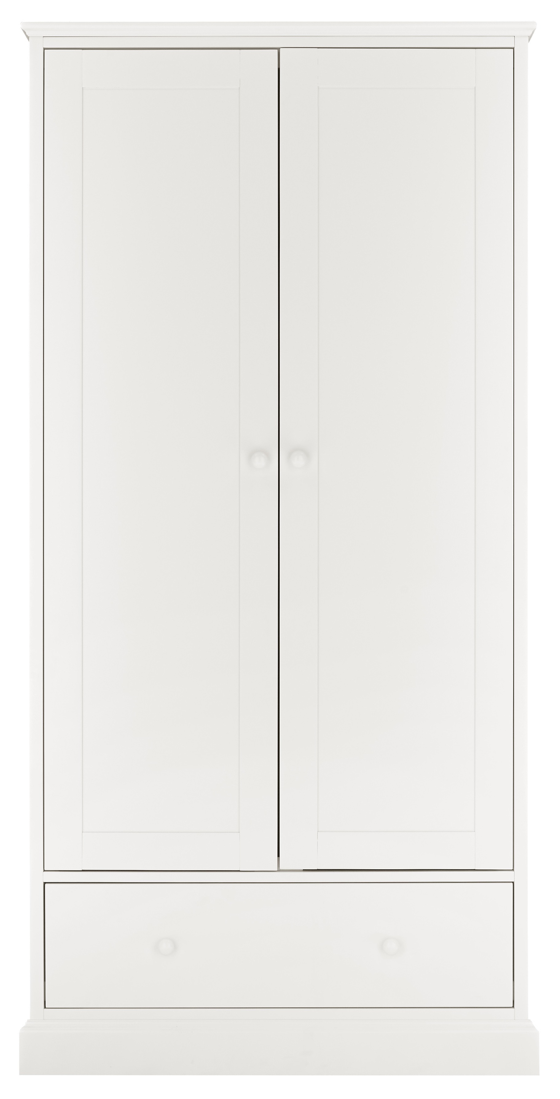 Ashby White Double Wardrobe - Style Our Home