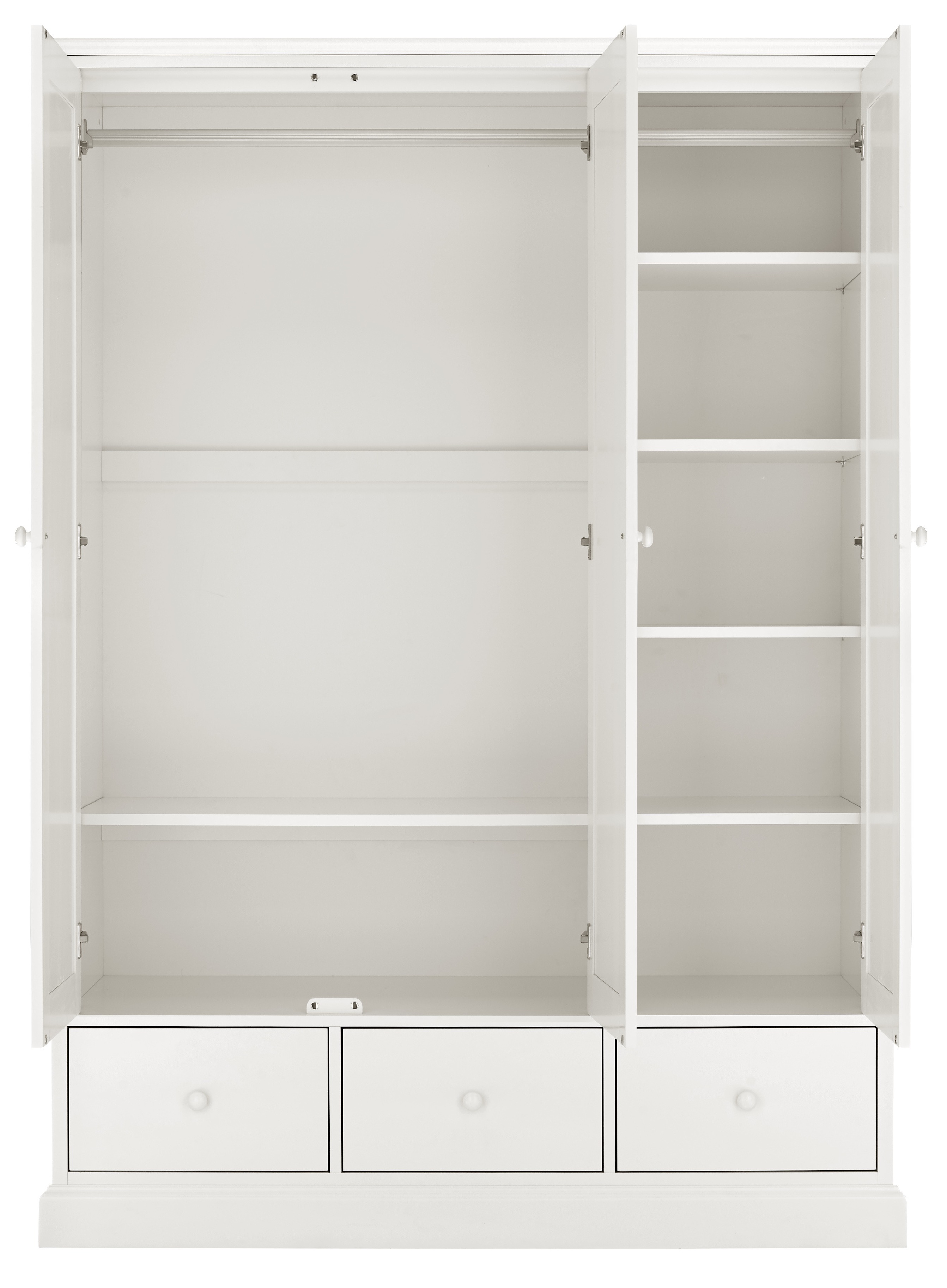 Ashby White Triple Wardrobe - Style Our Home