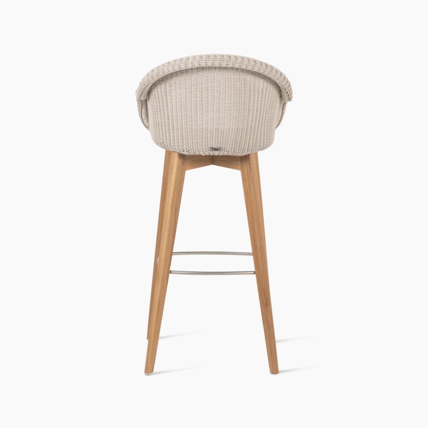 Edgard Bar Stool - Teak Base by Vincent Sheppard | Style Our Home