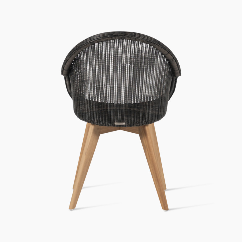 Edgard Dining Chair Teak Base by Vincent Sheppard in Old Lace | Style Our Home