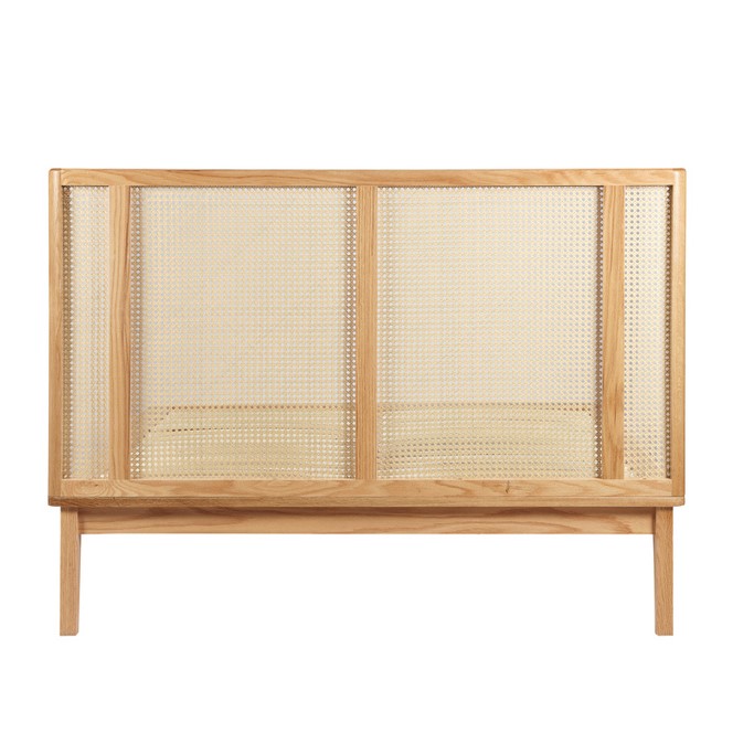 135cm Astrid Rattan Bed Oak by Birlea | Style Our Home