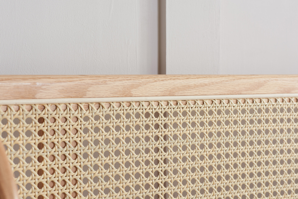 135cm Astrid Rattan Bed Oak by Birlea | Style Our Home