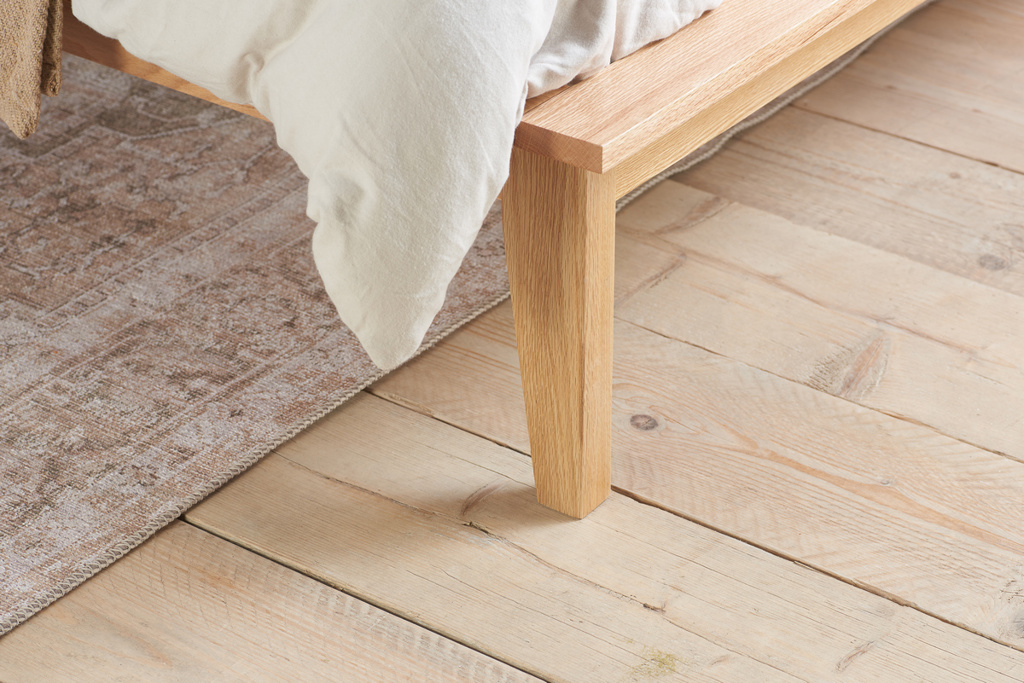 135cm Astrid Rattan Bed Oak by Birlea | Style Our Home