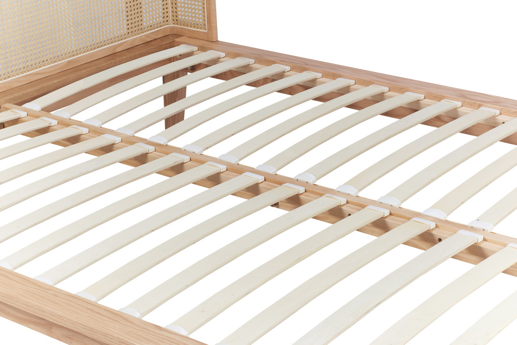 135cm Astrid Rattan Bed Oak by Birlea | Style Our Home
