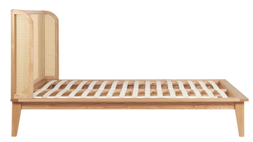 150cm Astrid Rattan Bed Oak by Birlea | Style Our Home