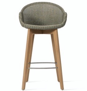 Avril Counter Stool with Oak Base by Vincent Sheppard | Style Our Home