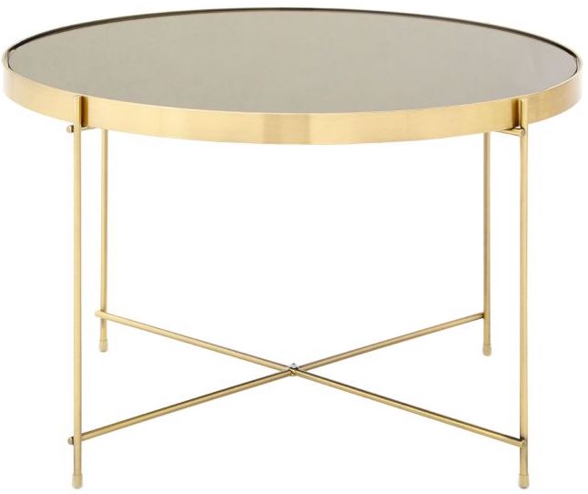 Axel Brushed Bronze Side Table by Prestige | Style Our Home