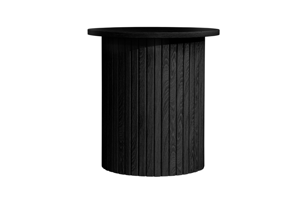 Axel Fluted Side Table Black by Birlea | Style Our Home