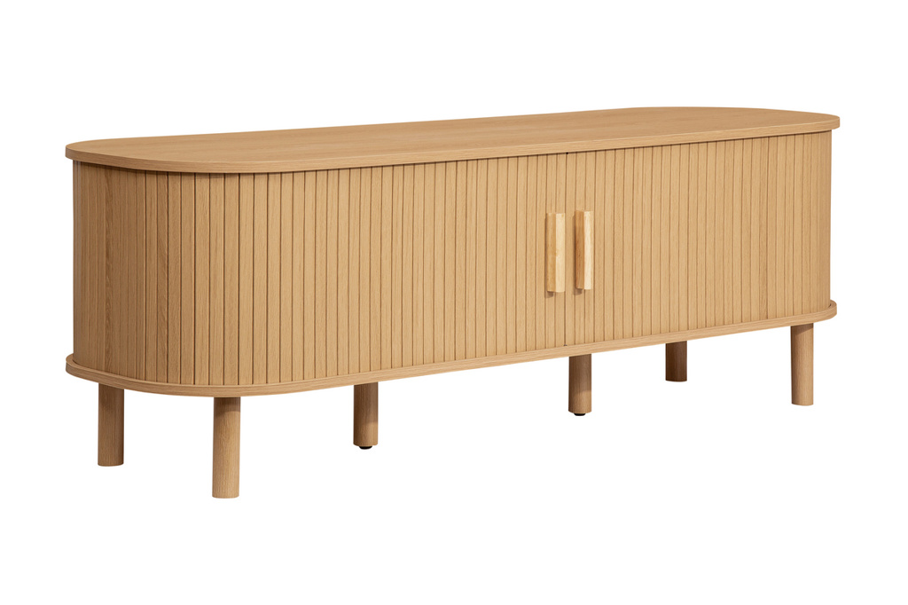 Axel Fluted Tv Unit Oak by Birlea | Style Our Home