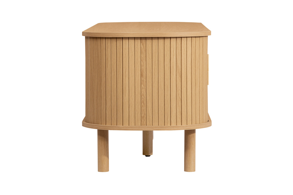 Axel Fluted Tv Unit Oak by Birlea | Style Our Home