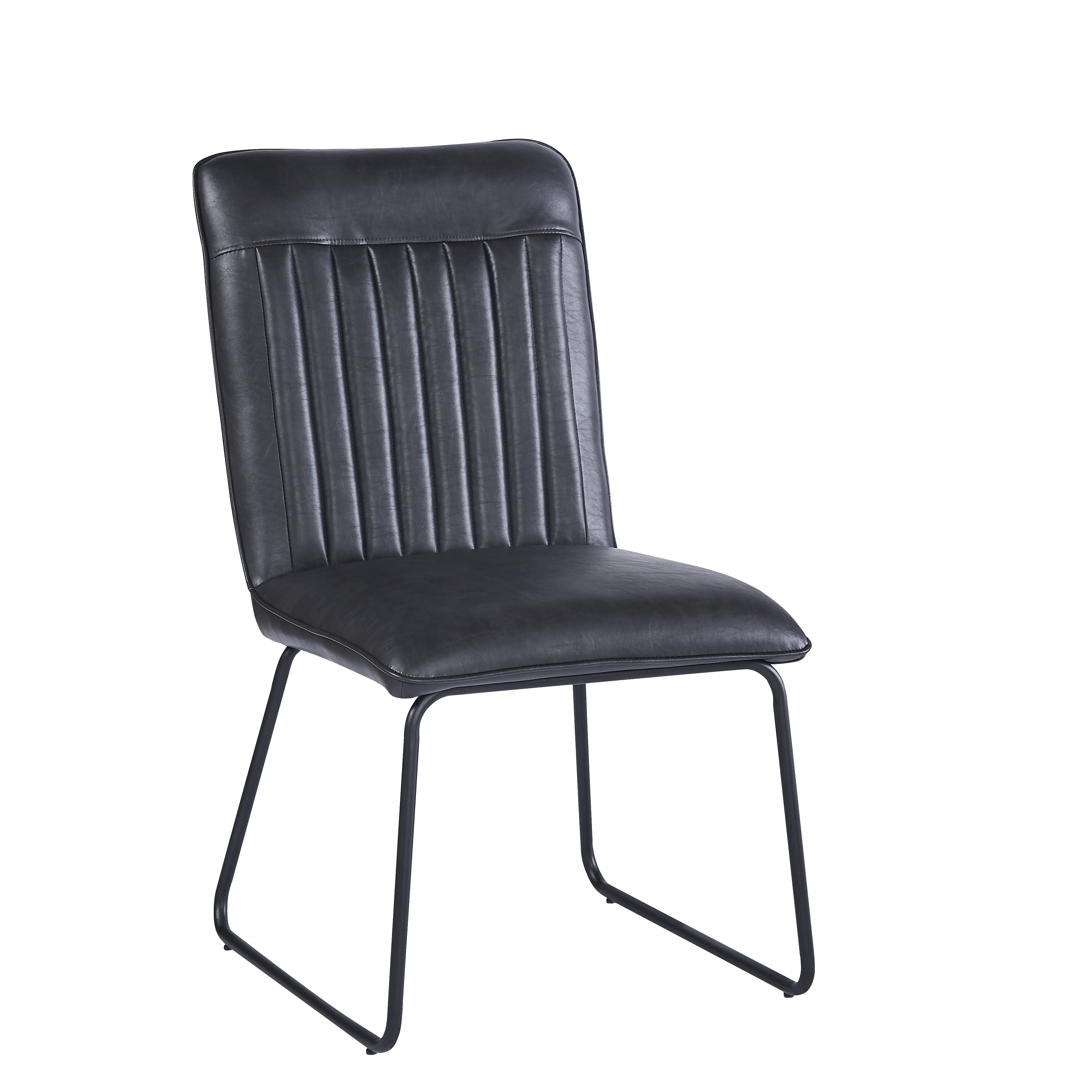 Hew S Pu Black - Black Legs by Hertiance Furniture | Style Our Home