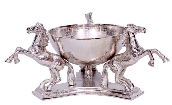 Horses with Bowl Small by Quirky Barn | Style Our Home