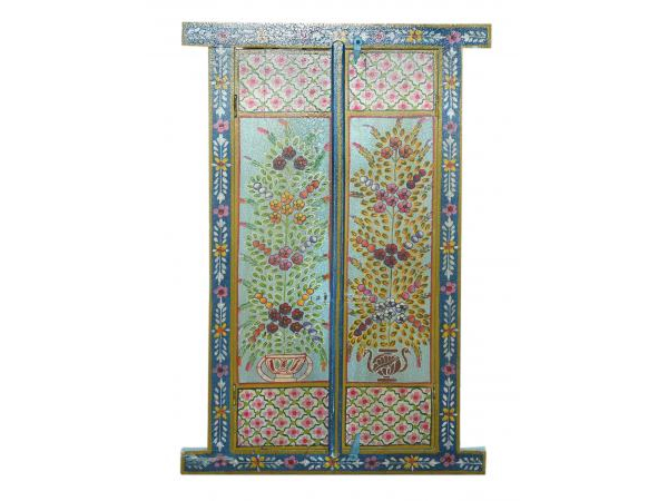 Handpainted Shutter with Mirror by Quirky Barn | Style Our Home