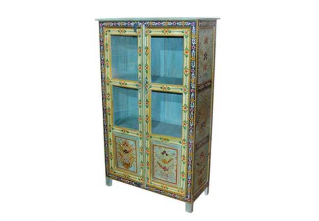 Hand Painted 2 Door Cabinet by Quirky Barn | Style Our Home