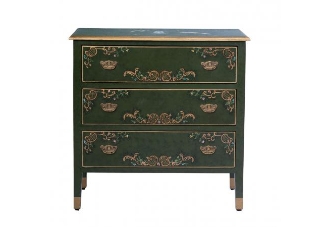 Green Fountain Design 3 Drawer Chest by Quirky Barn | Style Our Home