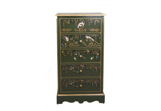 Green Fountain Design 5 Drawer Cabinet by Quirky Barn | Style Our Home
