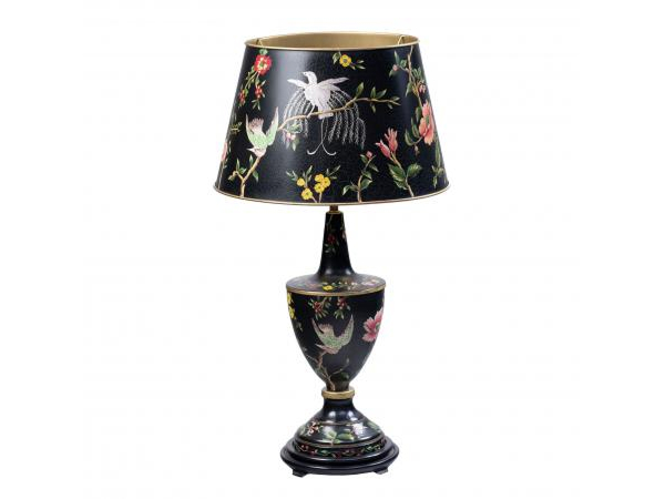 Black Lyre Bird Design Lamp with shade by Quirky Barn | Style Our Home