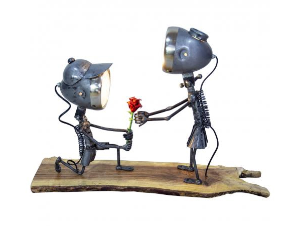 Couple and Flower Table Lamp by Quirky Barn | Style Our Home