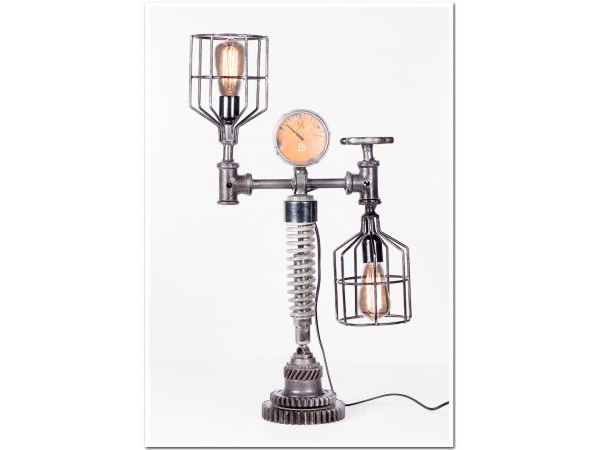 Iron Cage and Meter Table Lamp by Quirky Barn | Style Our Home