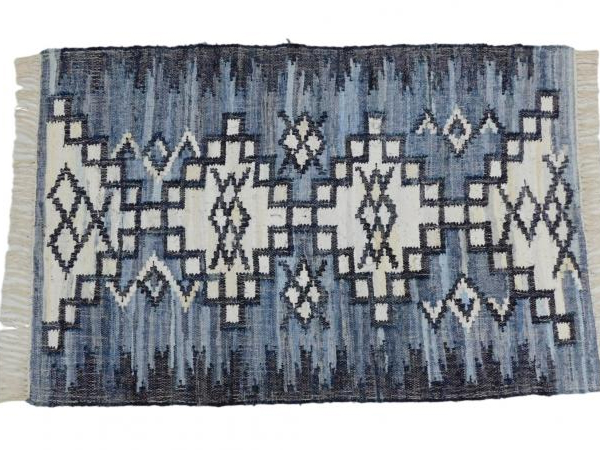 Recycled Denim Rug by Quirky Barn | Style Our Home