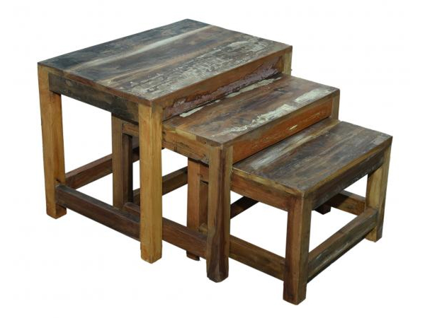 Reclaimed Nest of 3 Tables by Quirky Barn | Style Our Home