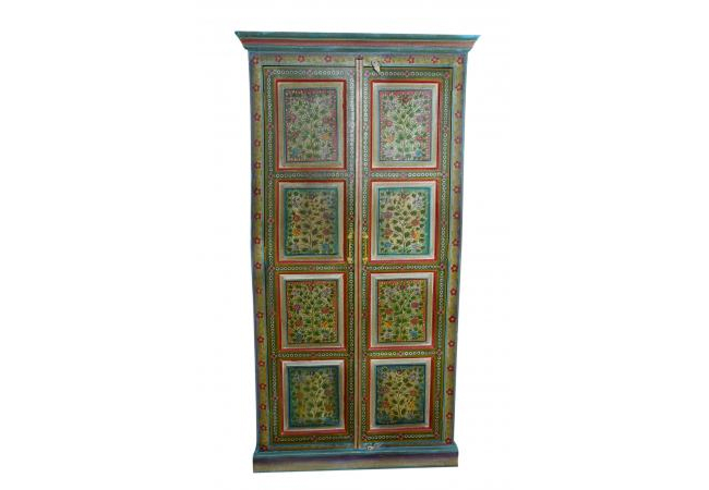 Hand Painted Tall 2 Door Cabinet by Quirky Barn | Style Our Home