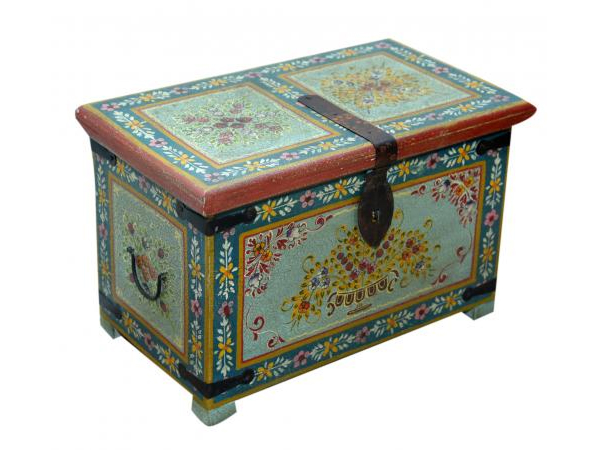 Hand Painted Lift Top Chest by Quirky Barn | Style Our Home