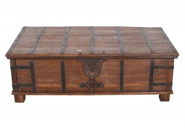 Antique Trunk with Lift Top by Quirky Barn | Style Our Home