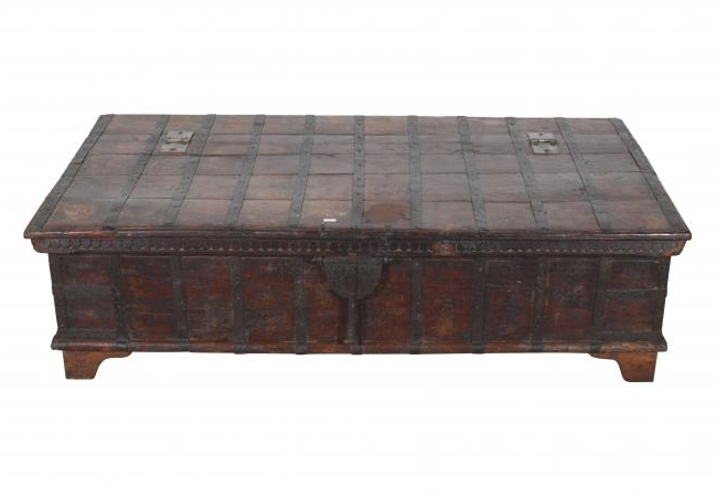 Antique Trunk with Lift Top by Quirky Barn | Style Our Home